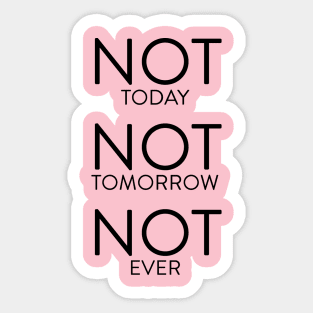 Not Cubed Sticker